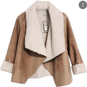 Penny Lane Bass Faux-Suede Jacket